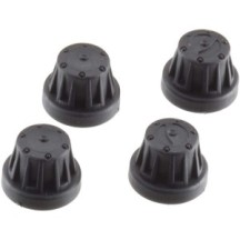 Axial Racing Hub Cover Set Black 4 AXIC7079