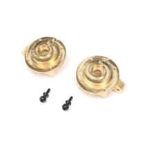 Axial Racing Knuckles Brass L-R: SCX24 AX24 AXI302003