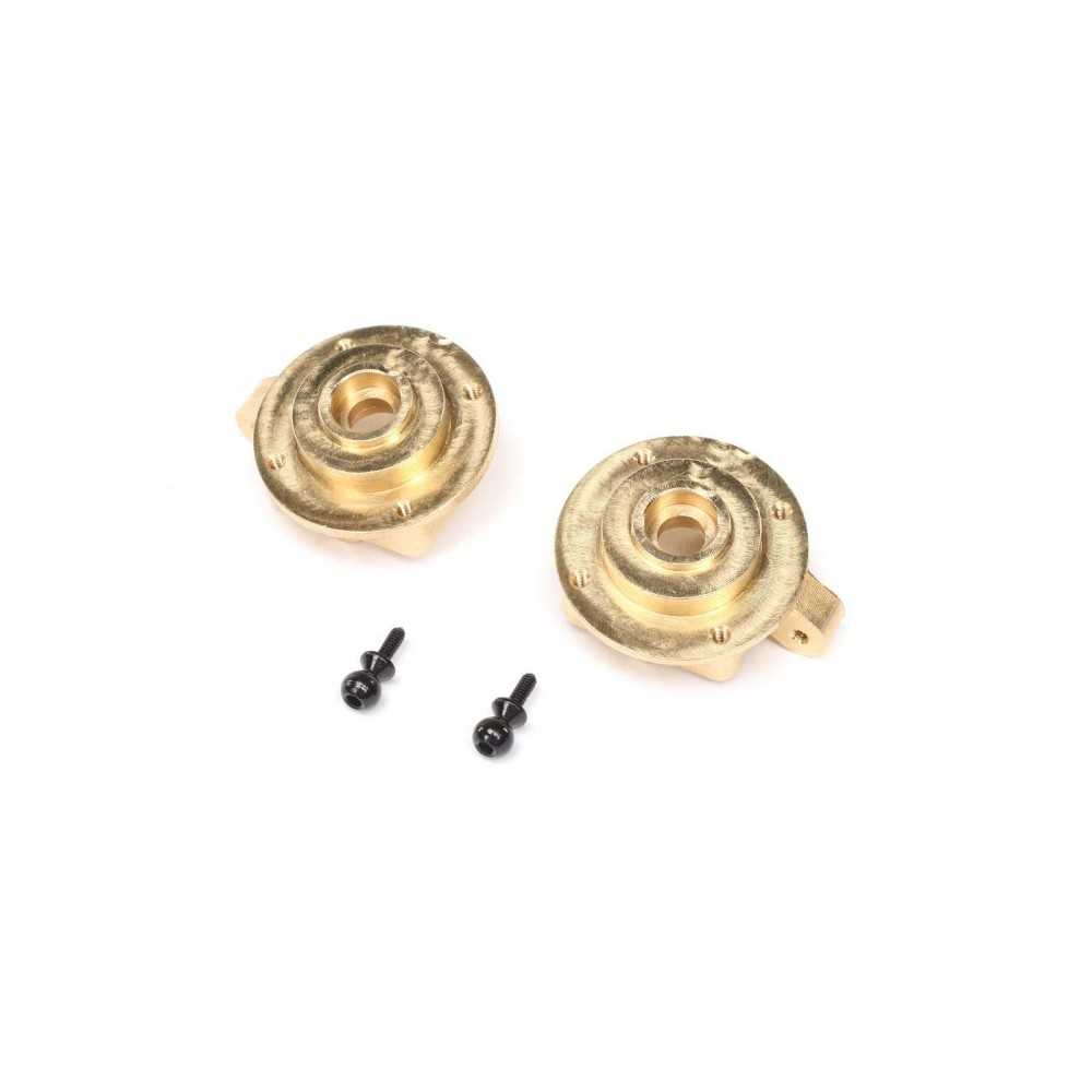 Manguetas de latón izquierda y derecha para SCX24 y AX24 Racing Axial AXI302003 Manguetas de latón izquierda y derecha para SCX24 y AX24 Racing Axial AXI302003