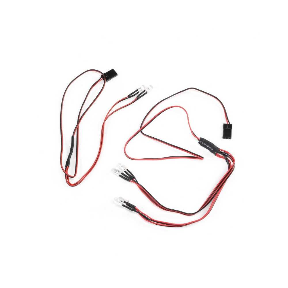 Axial Racing LED Light Set White-Orange-Red Early Bronco: SCX10 III AXI230049 Axial Racing LED Light Set White-Orange-Red Early Bronco: SCX10 III AXI230049