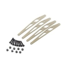 Axial Racing Lower Link Plate Set Aluminum 4x AX31245