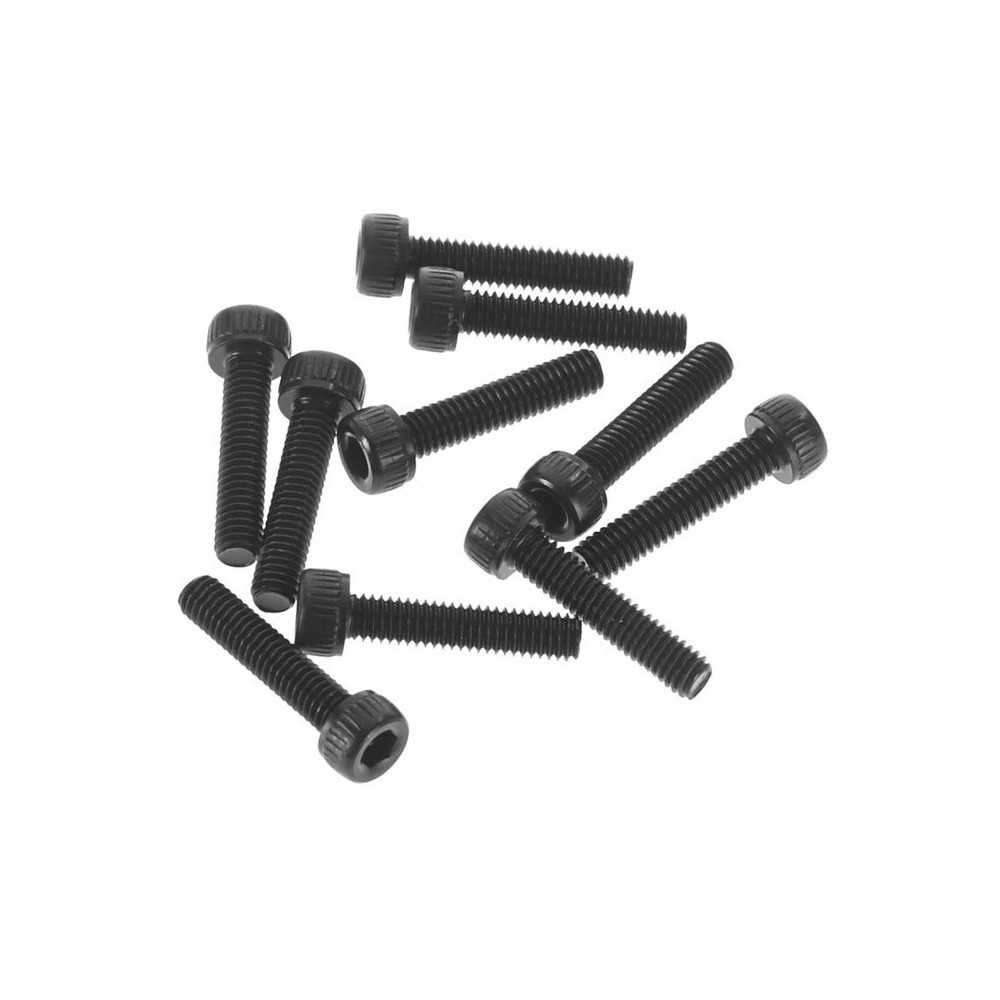 Axial Racing M2.6x12mm Cap Head Screw Black 10 AXIC3399 Axial Racing M2.6x12mm Cap Head Screw Black 10 AXIC3399