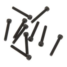 Axial Racing M2.6x18mm Cap Head Screw Black 10 AXIC3400