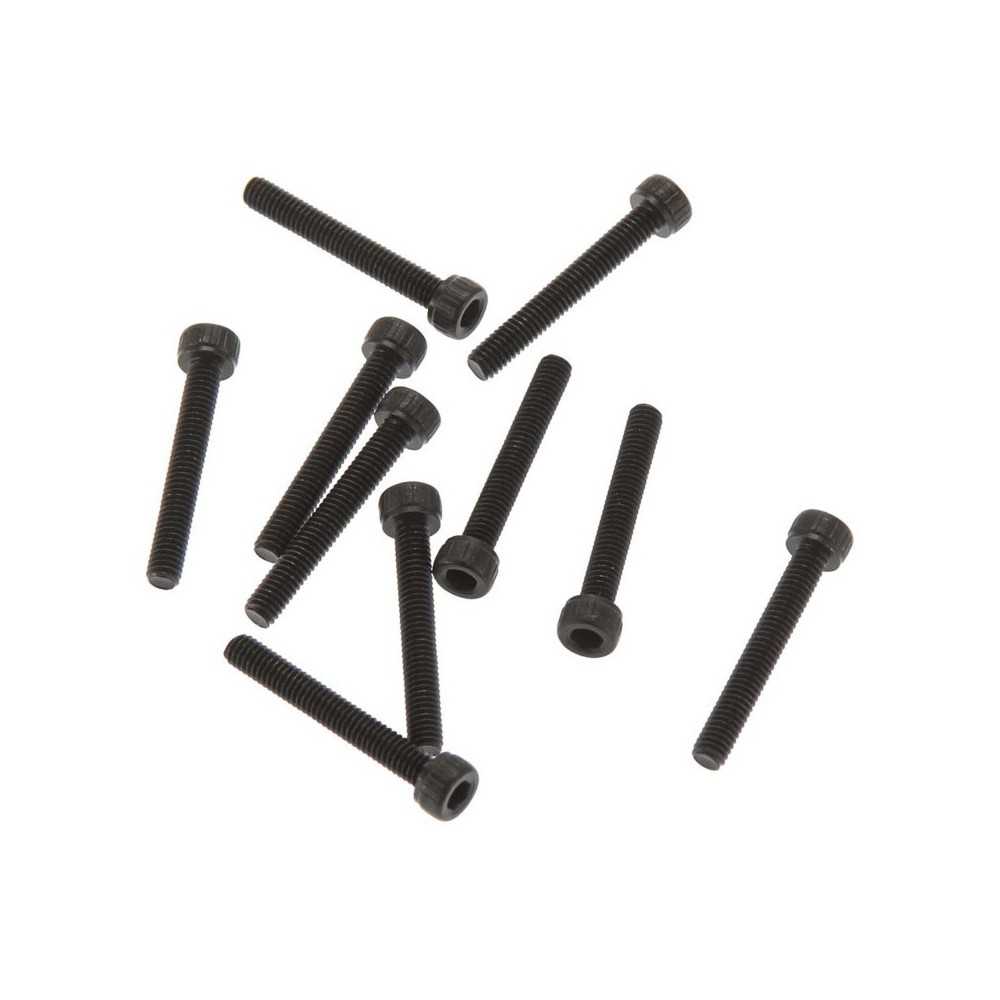 Axial Racing M2.6x18mm Cap Head Screw Black 10 AXIC3400 Axial Racing M2.6x18mm Cap Head Screw Black 10 AXIC3400