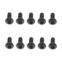 Axial Racing M2.6x6mm Hex Socket Button Black 10 AXIC1280