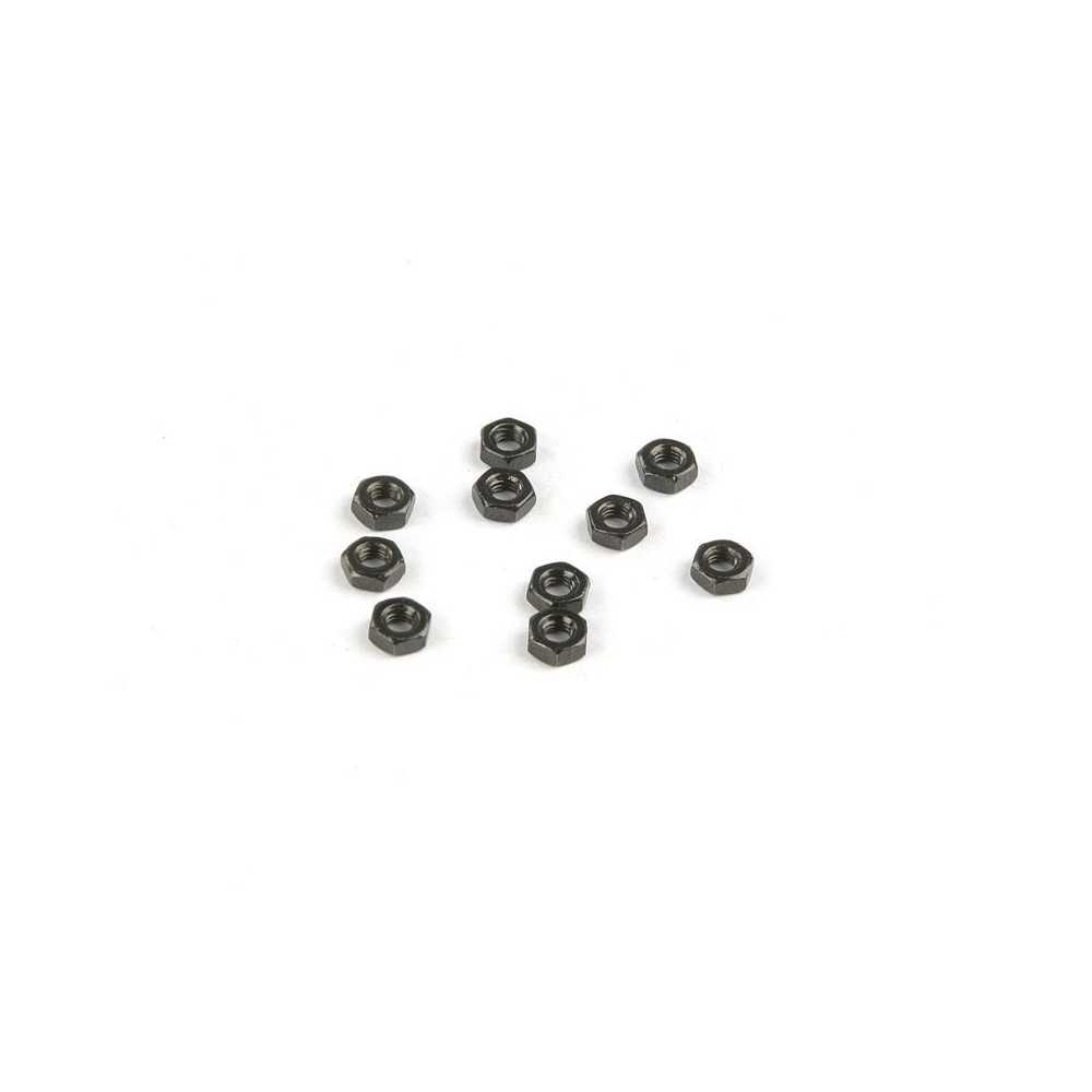 Axial Racing M3 Thin Hex Nut Black 10pcs AXA1040 Axial Racing M3 Thin Hex Nut Black 10pcs AXA1040