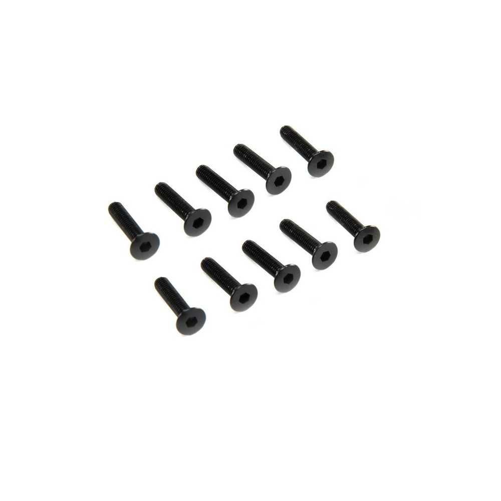 Axial Racing M3 x 14mm Flat Head Screw 10 AXI235178 Axial Racing M3 x 14mm Flat Head Screw 10 AXI235178