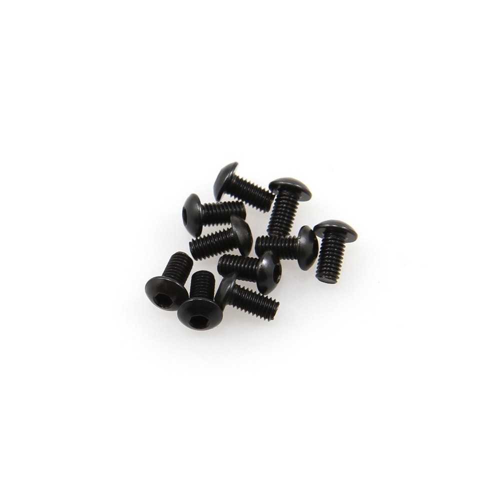 Axial Racing M3x6mm Hex Socket Button Head Black 10pcs AXA0113 Axial Racing M3x6mm Hex Socket Button Head Black 10pcs AXA0113