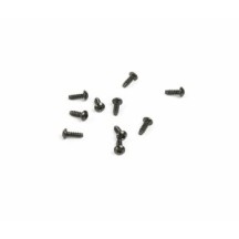 Axial Racing M3x8mm Hex Socket Tapping Button Head Black 10pcs AXA434