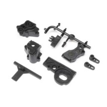 Axial Racing Motor Mount Trans Case & Linkage: 1-10 SCX10 PRO AXI232074
