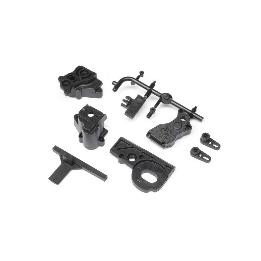 Axial Racing Motor Mount Trans Case & Linkage: 1-10 SCX10 PRO AXI232074 Axial Racing Motor Mount Trans Case & Linkage: 1-10 SCX10 PRO AXI232074
