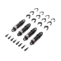 Axial Racing Oil Shock Set 6mm .213 lbs-in Red: SCX24 4 AXI203002