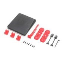 Pack de accesorios overland Jeep JT Gladiator SCX24 Axial AXI200008