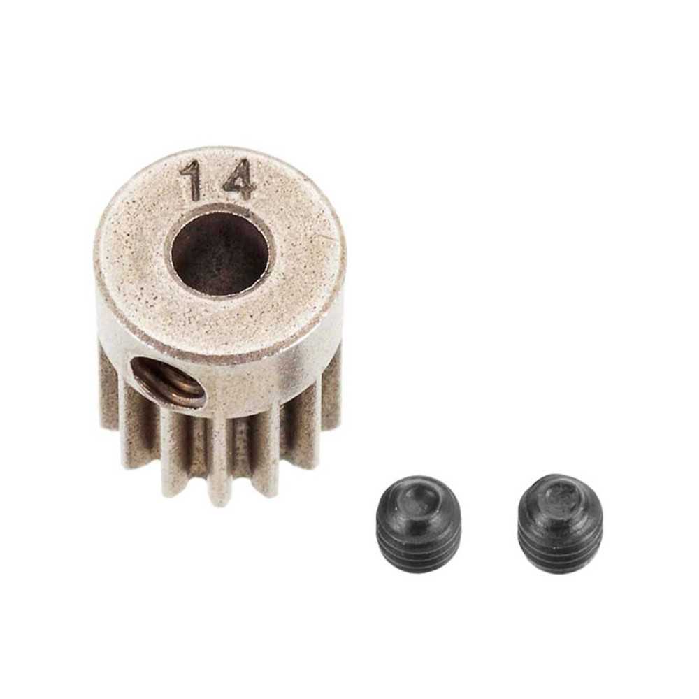 Piñón Racing paso 48 de 14 dientes de acero Axial AXIC0569 Piñón Racing paso 48 de 14 dientes de acero Axial AXIC0569