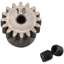 Piñón Racing paso 32 de 16 dientes de acero para eje de motor de 3mm Axial AXIC0727