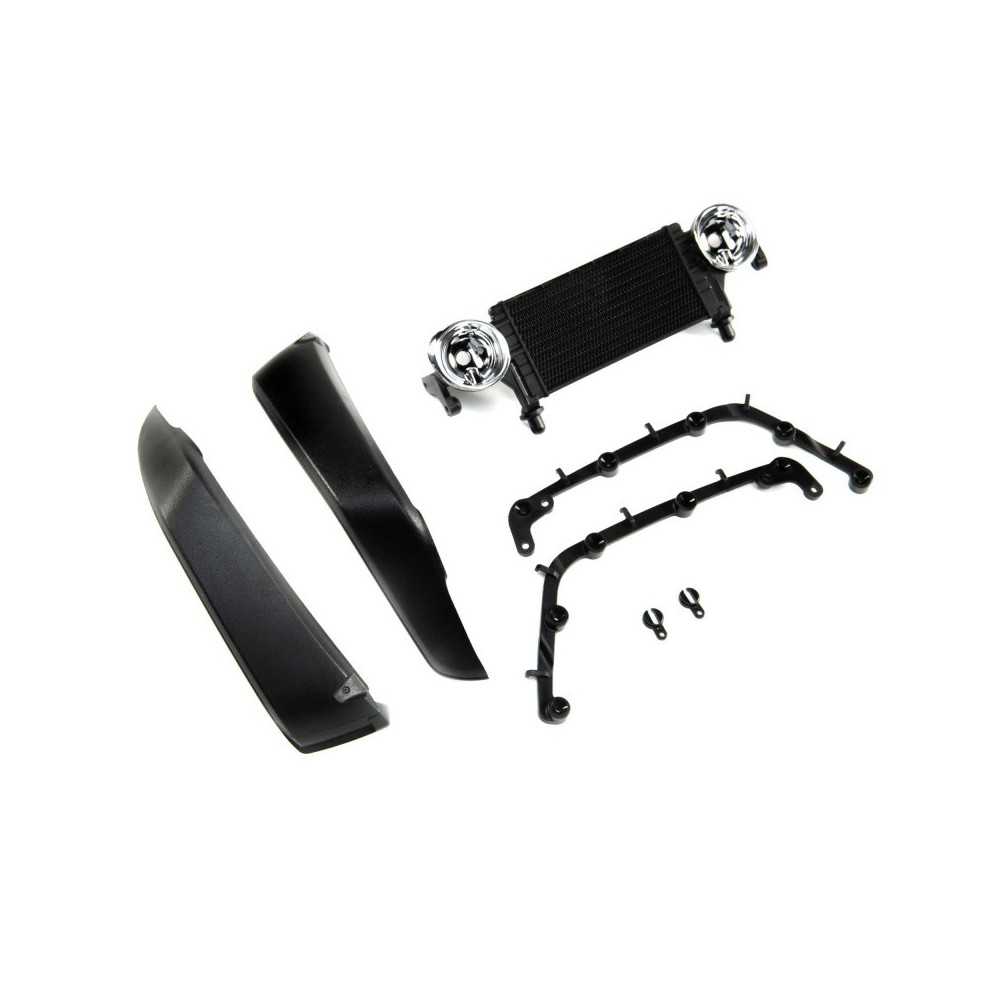 Axial Racing Radiator & Front Fenders Jeep JLU: SCX10 III AXI230020