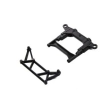 Axial Racing Rear Chassis Brace Bumper Body Mount: SCX10 III AXI231024