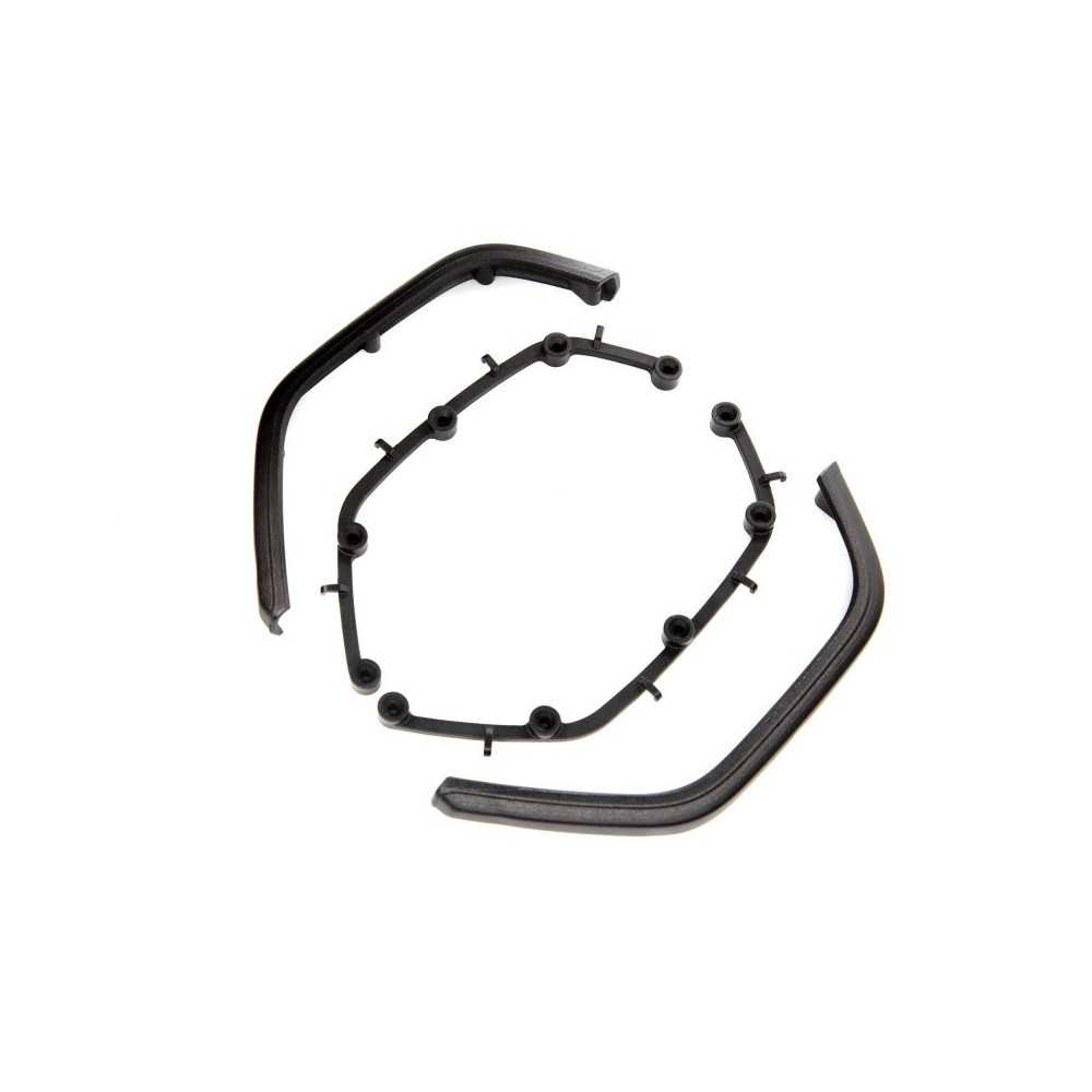 Guardabarros traseros para Jeep JLU SCX10 III Axial AXI230021 Guardabarros traseros para Jeep JLU SCX10 III Axial AXI230021
