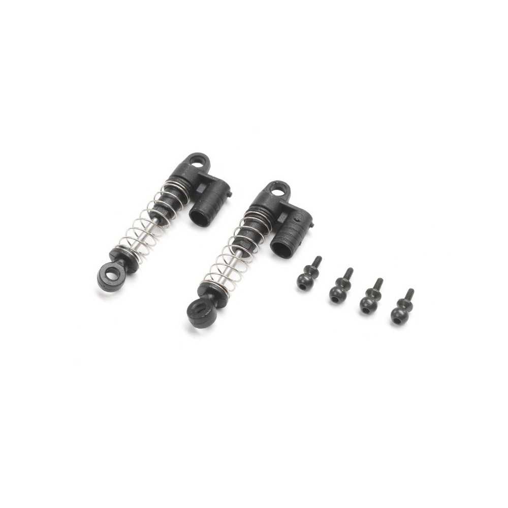 Axial Racing Rear Shock Set 0.4mm Spring: SCX24 Jeep JT Gladiator AXI204002