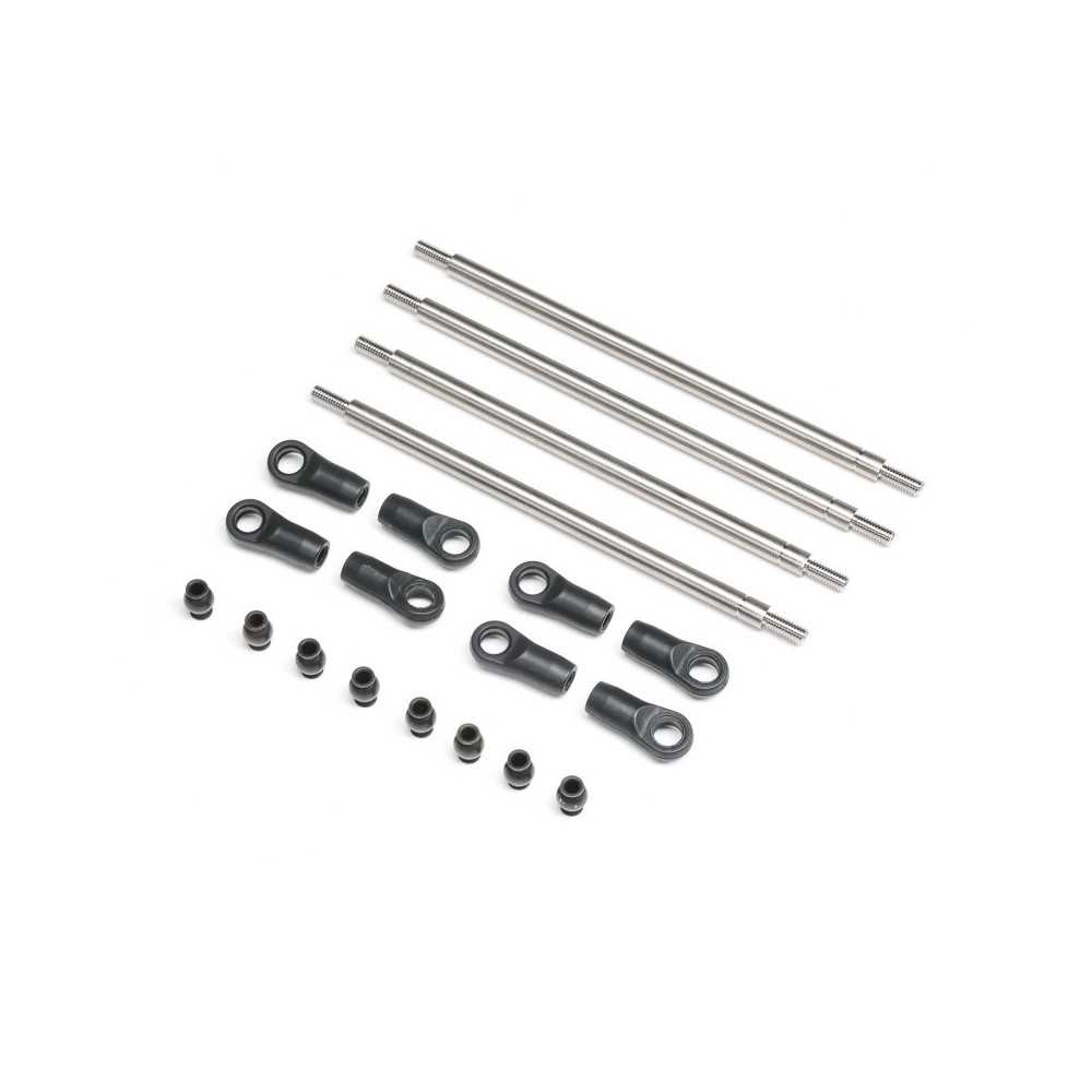 Axial Racing Rear Upper-Lower Links Set Titanium: AXP8 AXI-2205