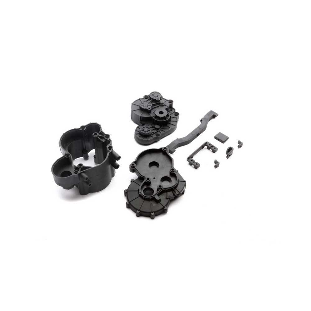 Juego de refuerzo de caja de transmisión de 2 velocidades SCX6 Axial AXI252013 Juego de refuerzo de caja de transmisión de 2 velocidades SCX6 Axial AXI252013