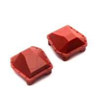 Axial Racing SCX6: AR90 Diff Cover Axle Housing Red 2 AXI252002