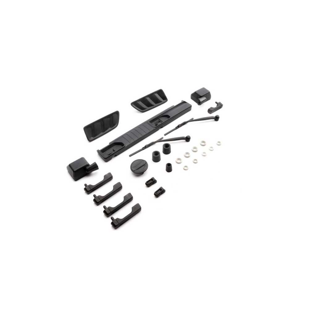 Axial Racing SCX6: Jeep JLU Exterior Detail Parts AXI250004 Axial Racing SCX6: Jeep JLU Exterior Detail Parts AXI250004