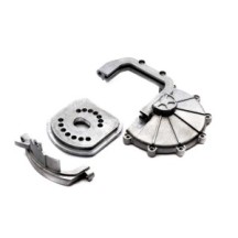 Axial Racing SCX6: Motor Plate & Clamp AXI252012