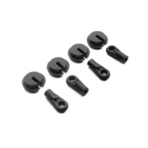 Axial Racing SCX6: Shock End & Spring Cup 4 AXI253004