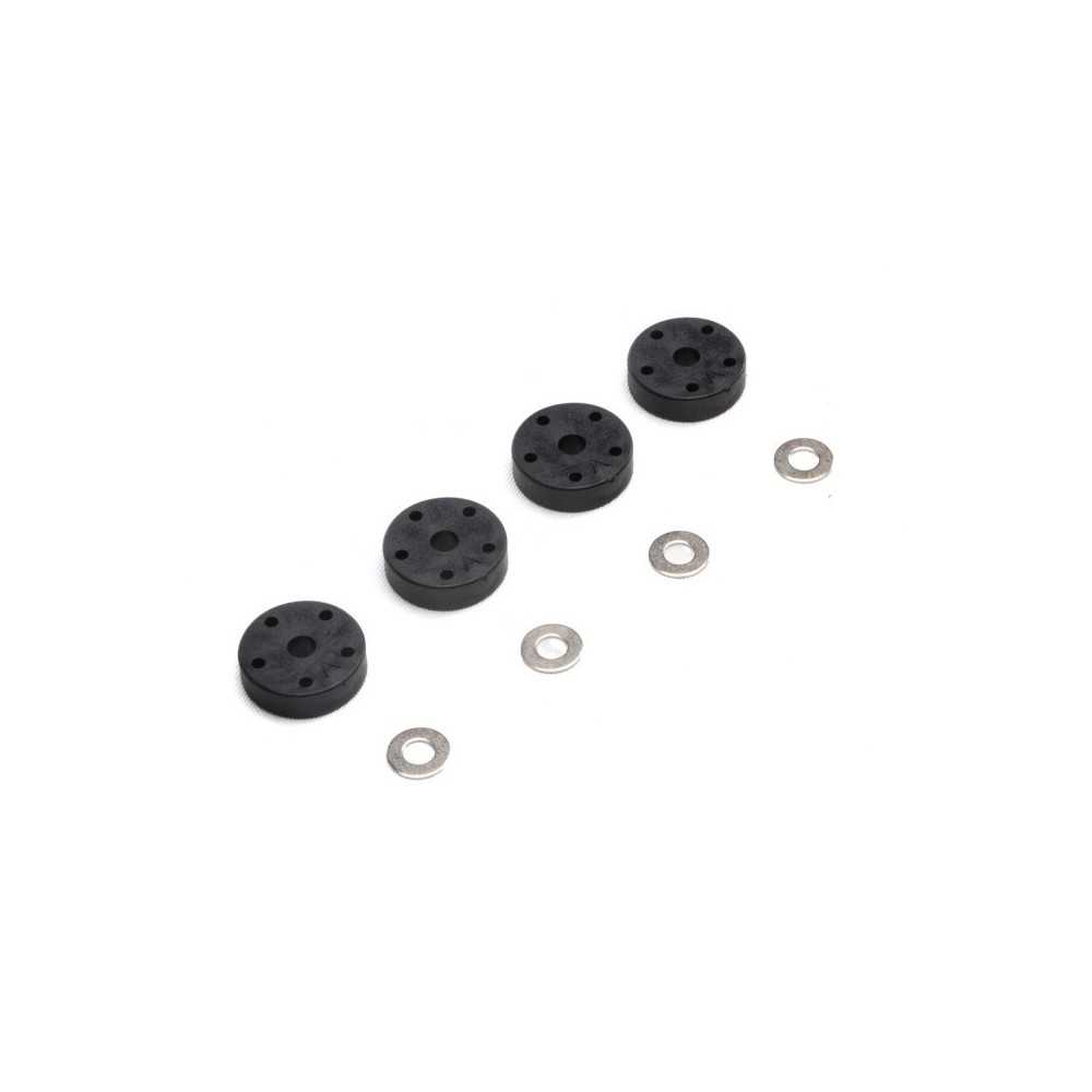Axial Racing SCX6: Shock Piston & Shim Set 4 AXI253003 Axial Racing SCX6: Shock Piston & Shim Set 4 AXI253003