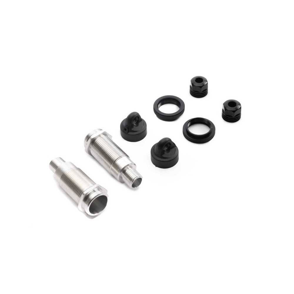 Axial Racing SCX6: Threaded Shock Body Cap & Collar Set 2 AXI253000 Axial Racing SCX6: Threaded Shock Body Cap & Collar Set 2 AXI253000