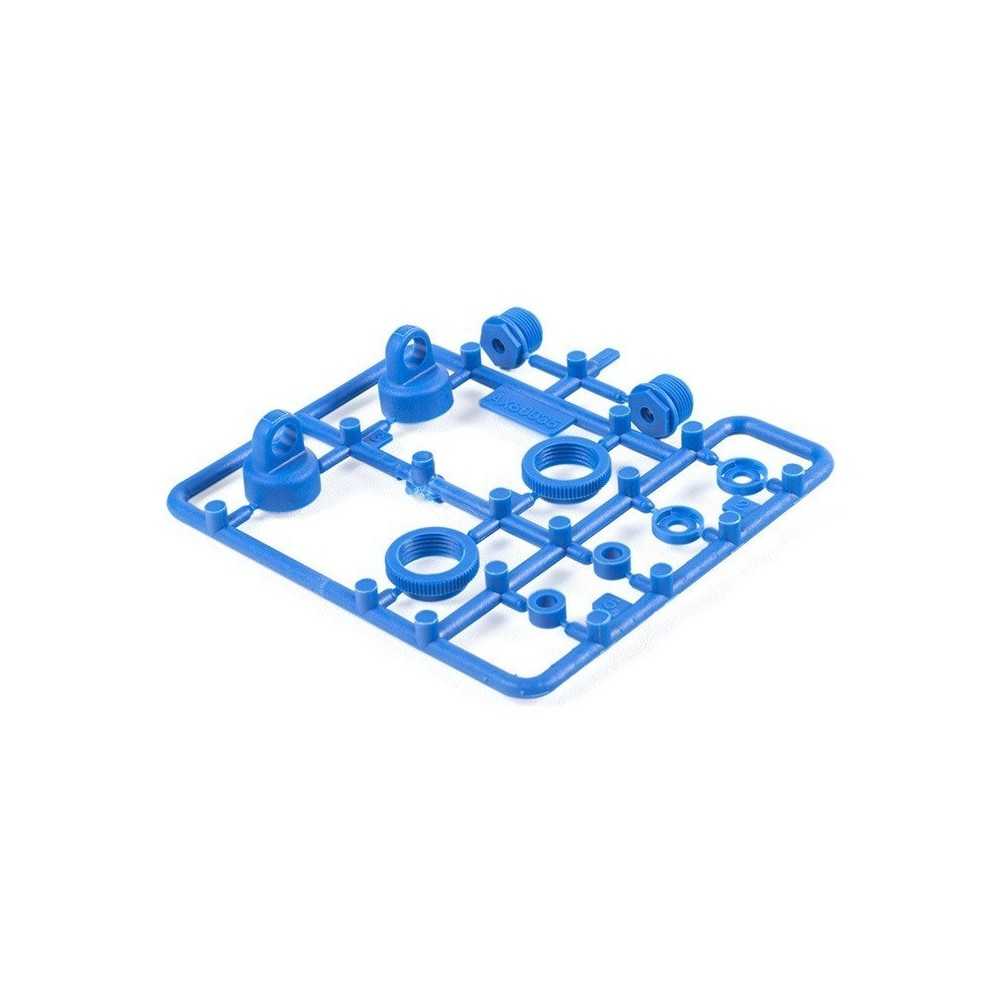 Axial Racing Shock Caps Parts Tree 10mm Blue AX31301 Axial Racing Shock Caps Parts Tree 10mm Blue AX31301