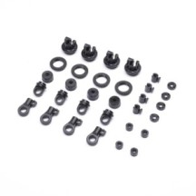Piezas de amortiguador de material compuesto SCX10 III Base Camp Axial AXI-2067