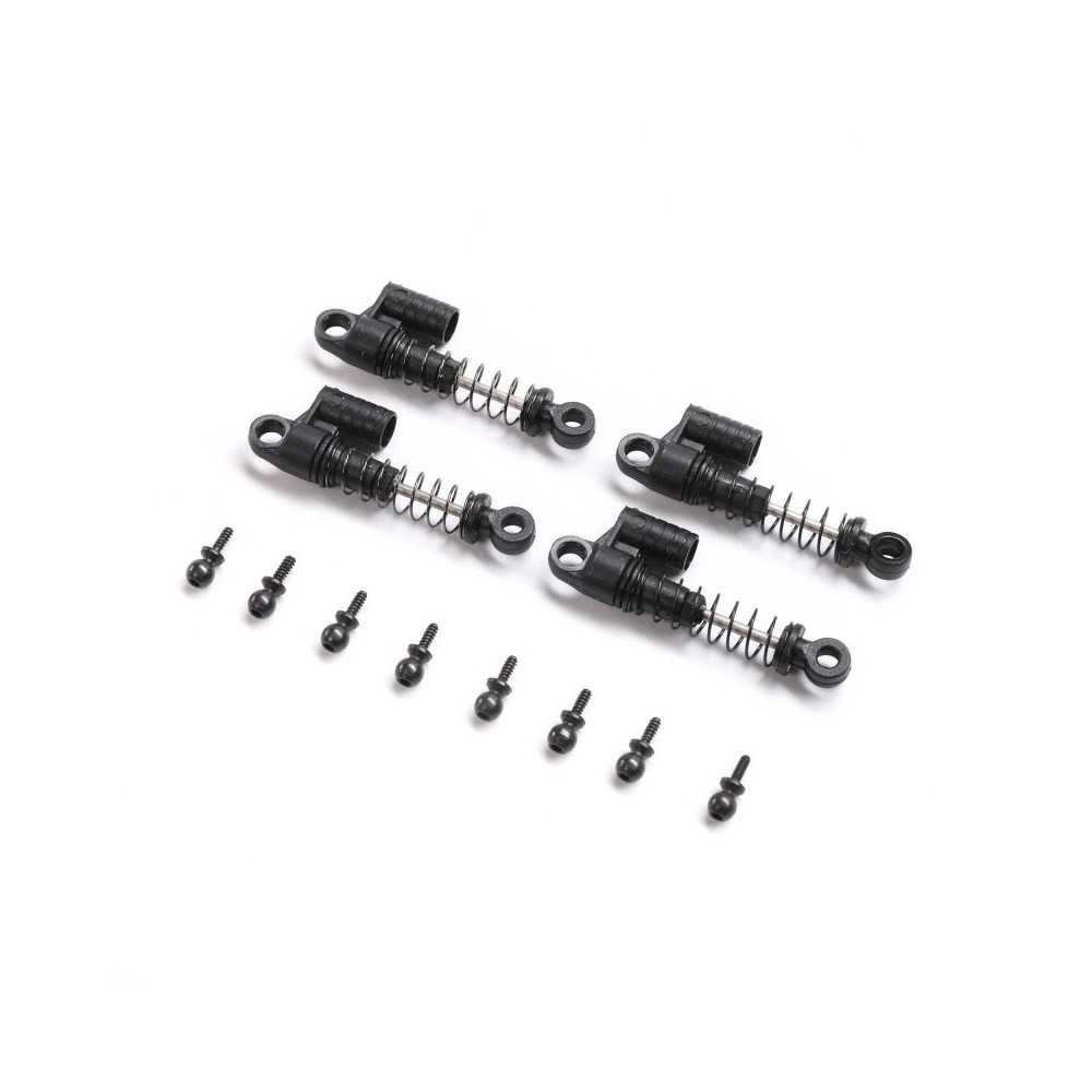 Axial Racing Shock Set Assembled 4: SCX24 Ford Bronco AXI204003