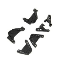 Axial Racing Shock Towers & Panhard Mounts FR-RR: SCX10 III AXI231017