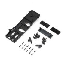 Soporte de amortiguador y carrocería con bandeja de batería Racing SCX24 Lexus GX 470 Axial AXI-1799