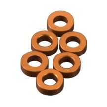 Axial Racing Spacer 2x6mm Orange 6 AXIC1351