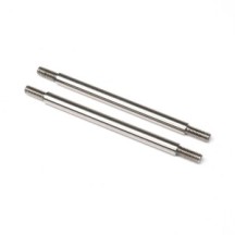 Pareja de bieletas de acero inoxidable M4 x 5 mm x 80,1 mm para 1/10 SCX10 PRO Axial AXI234039