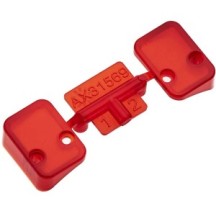 Axial Racing Tail Light Lens Red AXIC4260