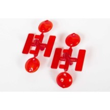 Axial Racing Tail Light Lens Red 2 pcs: UMG 6x6 AXI230013