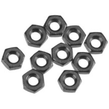 Tuerca hexagonal fina M3 negra Axial AXIC1040