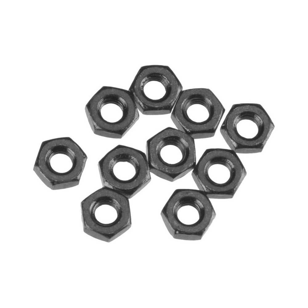 Axial Racing Thin Hex Nut M3 Black 10 AXIC1040 Axial Racing Thin Hex Nut M3 Black 10 AXIC1040