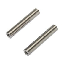 Axial Racing Threaded Aluminum Pipe 6x33mm Grey 2 AXIC3517