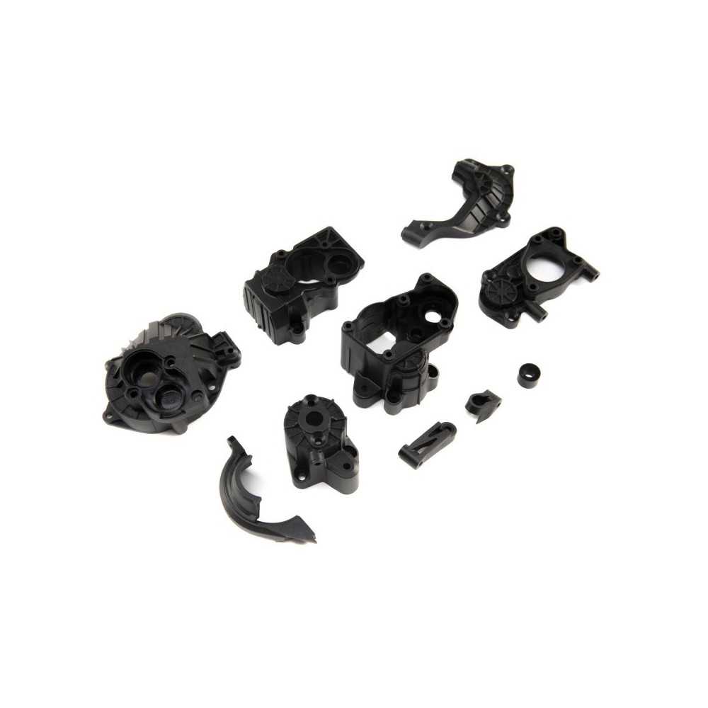 Axial Racing Transmission Housing Set: SCX10 III AXI232029