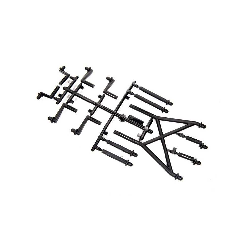 Axial Racing Universal Body Post Set: SCX10 III AXI230025 Axial Racing Universal Body Post Set: SCX10 III AXI230025