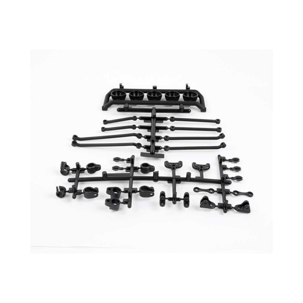 Axial Racing Universal Mount 5 Bucket Light Bar Black AX80085 Axial Racing Universal Mount 5 Bucket Light Bar Black AX80085