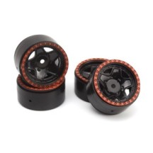 HPI Racing CL5 Beadlock Wheel 1.2in Red-4pcs HPI-160867