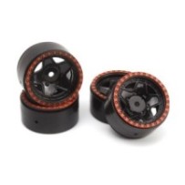 HPI Racing CL5 Beadlock Wheel 1.2in Red-4pcs HPI-160867