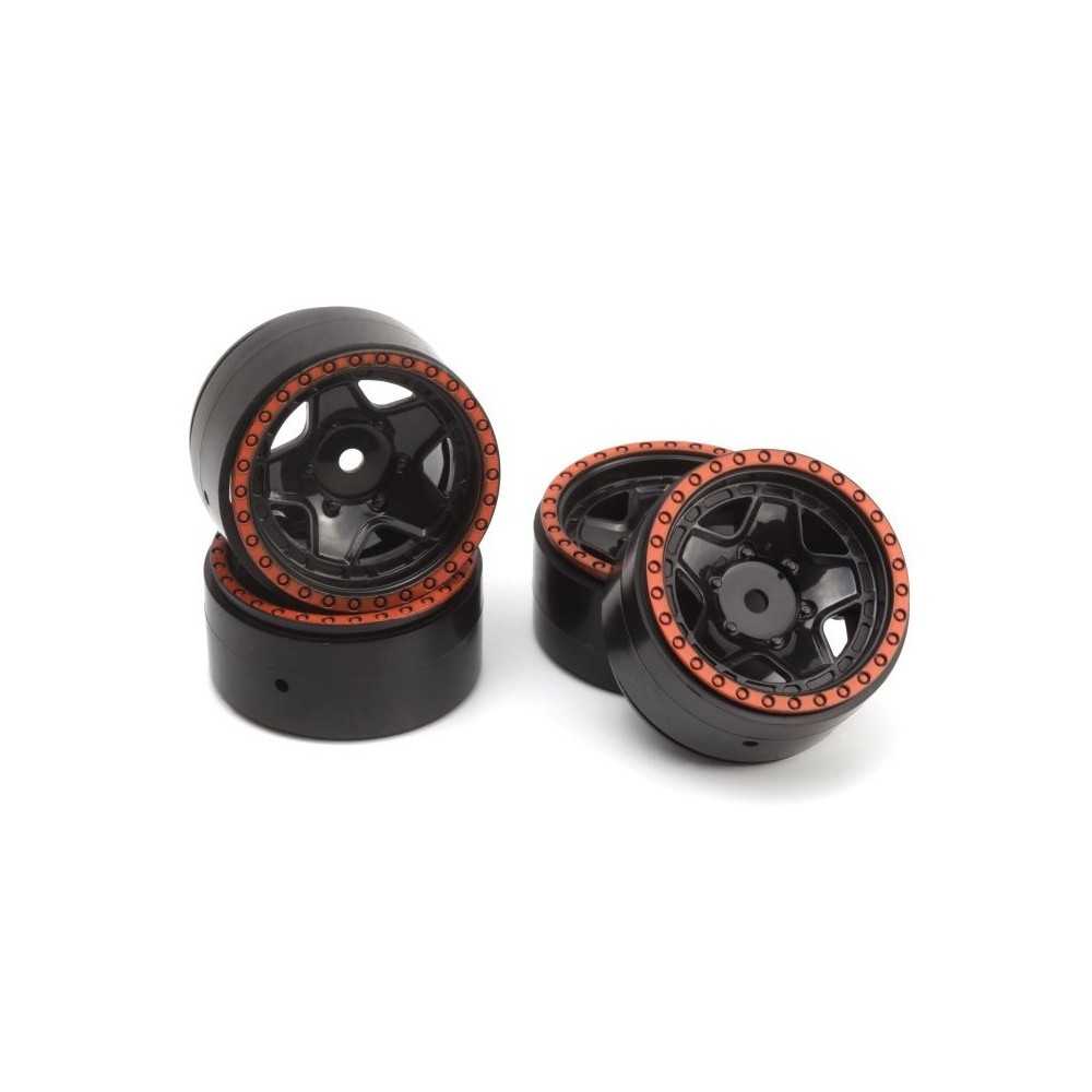 HPI Racing CL5 Beadlock Wheel 1.2in Red-4pcs HPI-160867