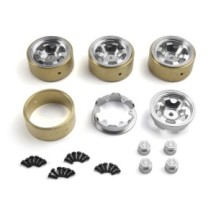 HPI Racing CL6 Aluminum Wheel 1.2in Silver-4pcs HPI-161246